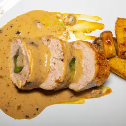 Teaser Image: Schweinefilet mit Champignonrahm und Kroketten